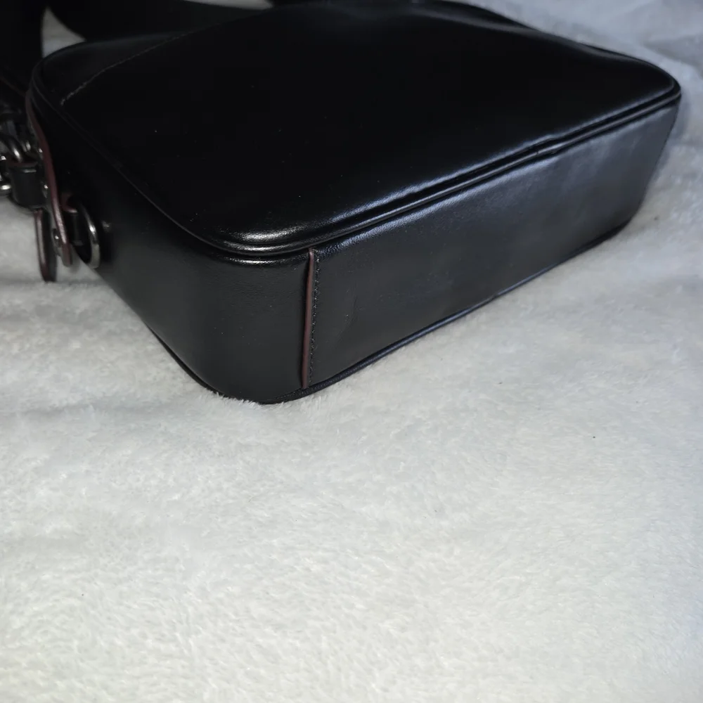 Coach F76911 Graham Crossbody  With Signature Motif and Studs Gun Metal Hardware